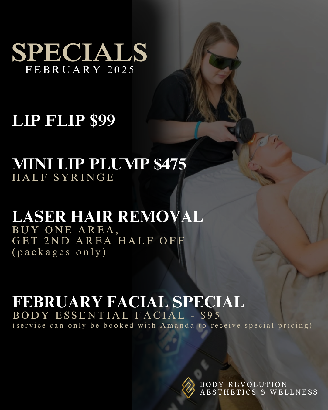 February Specials | Body Revolution Aesthetics & Wellness | Myrtle Beach, SC